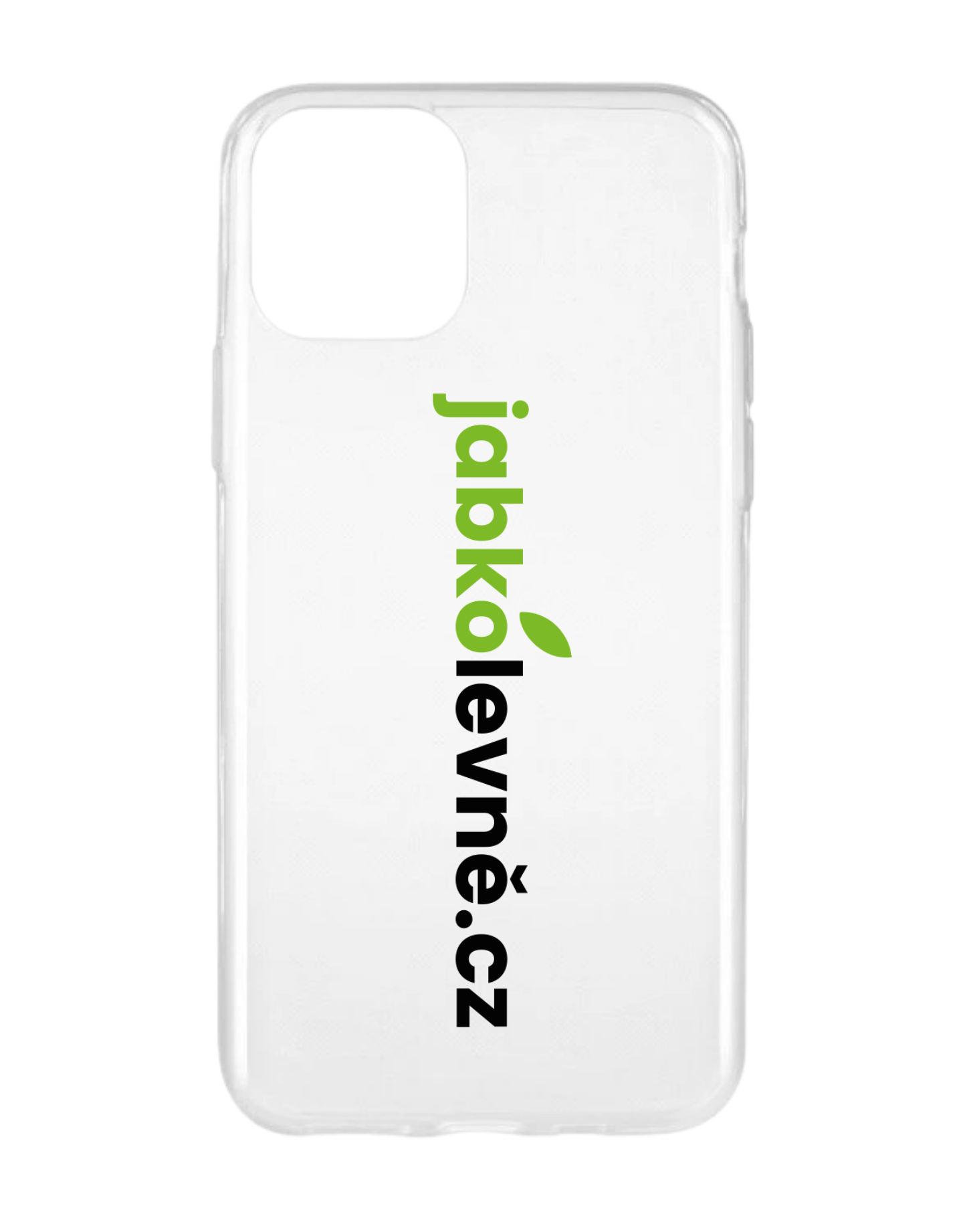 Transparentní kryt na iPhone dle modelu - JabkoLevně velké logo