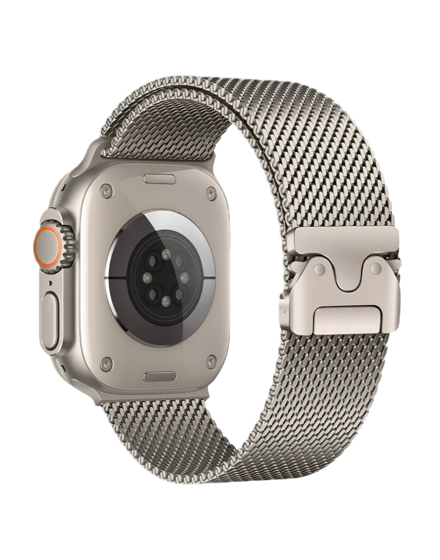 Řemínek pro Apple Watch 44 / 45 / 46 / 49 mm Milanese Steel - Star - Hoco WA33