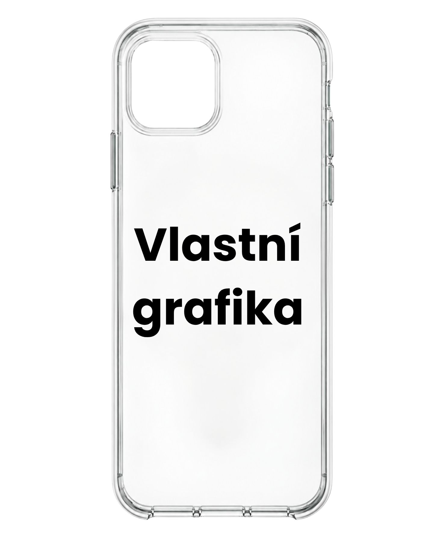 Vlastní design na transparentní kryt na iPhone 11 Pro Max