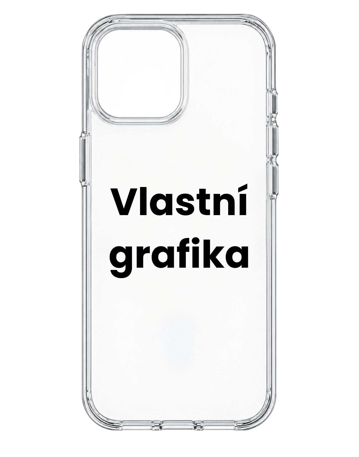 Vlastní design na transparentní kryt na iPhone 12 Mini