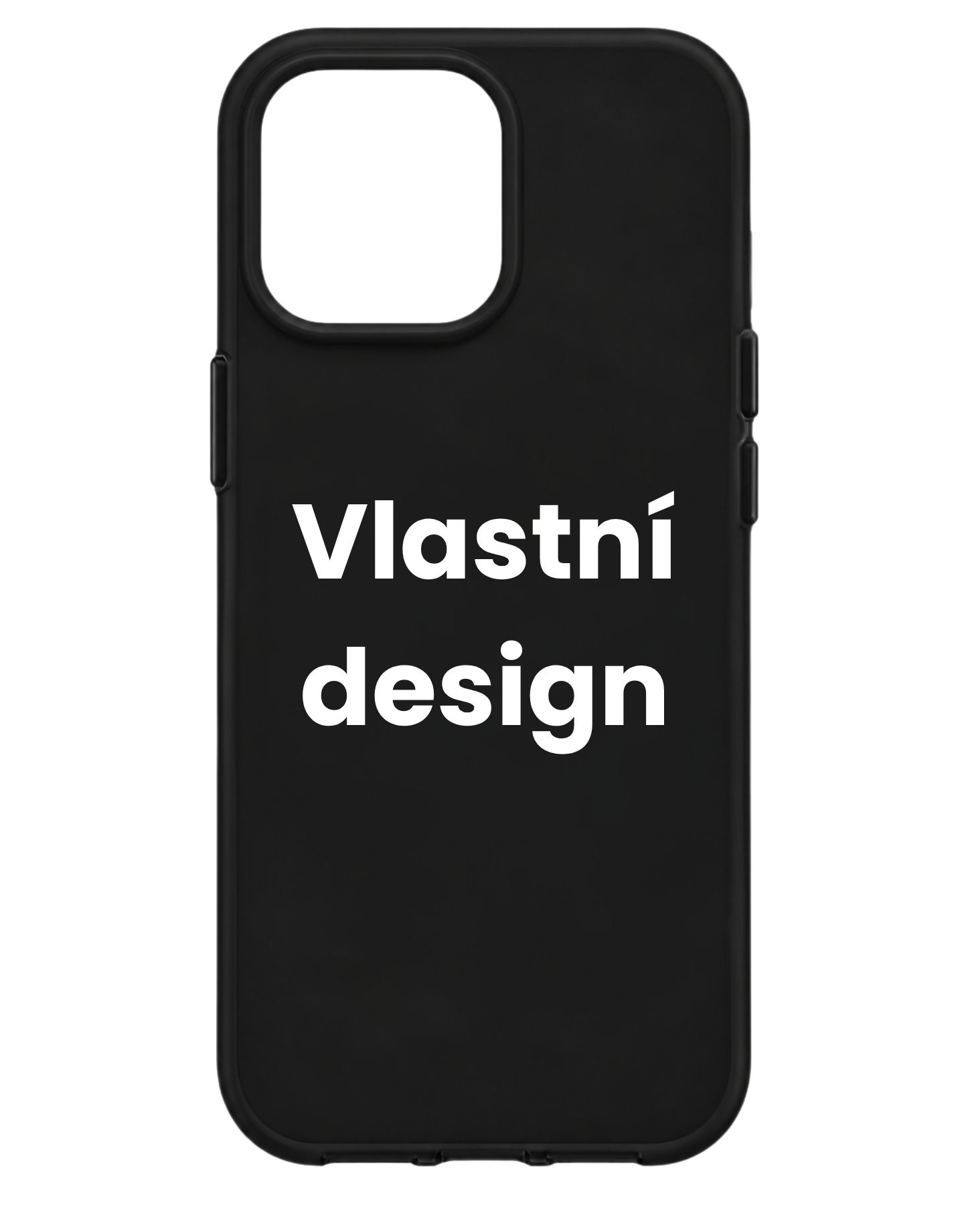 Vlastní design na černý kryt na iPhone 13 mini