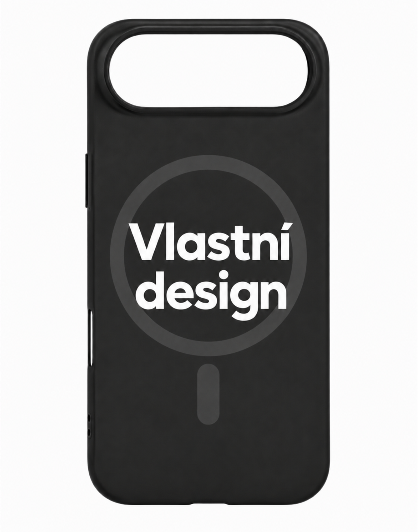 Vlastní design na černý MagSafe kryt na iPhone Air