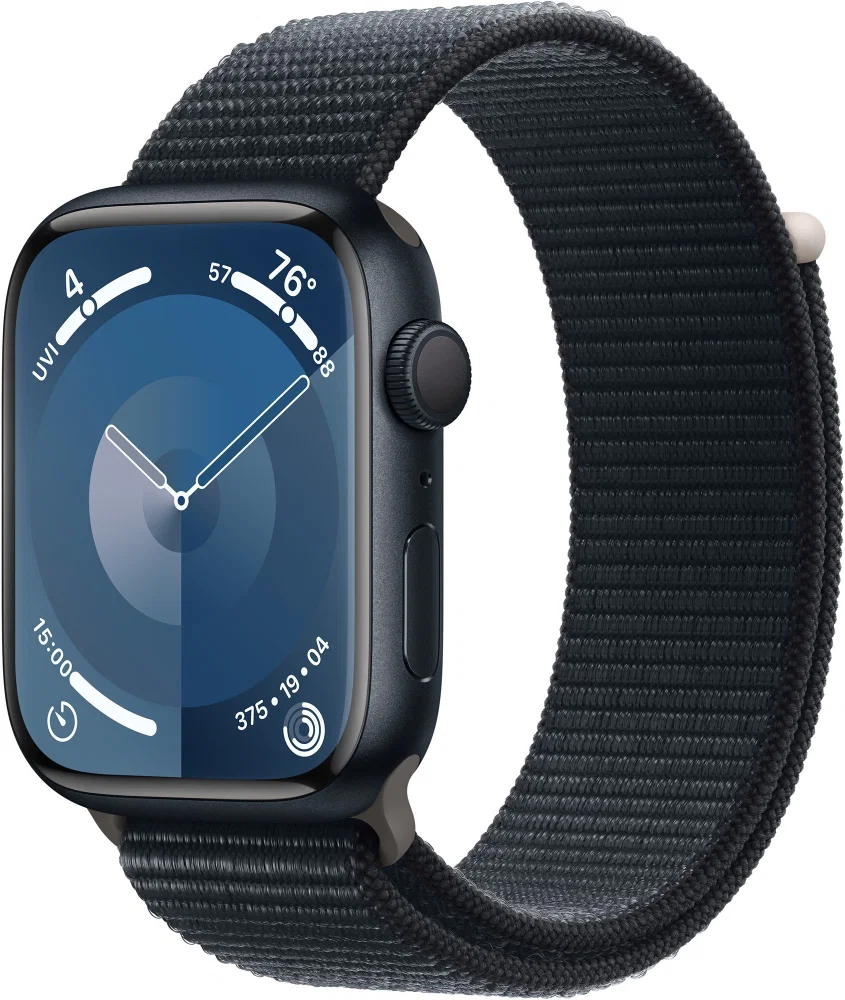 řemínek pro Apple Watch 42mm / 44mm / 45mm / 49mm - Temně modrý provlékací sportovní řemínek