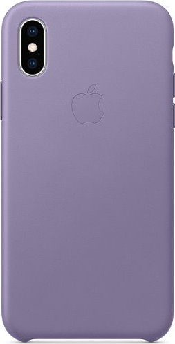 Apple kožené pouzdro iPhone X/XS Lilac