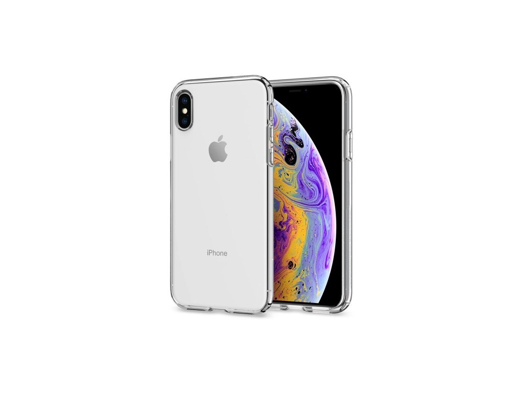 Ochranný kryt pro iPhone XS / X - Spigen, Liquid Crystal Clear