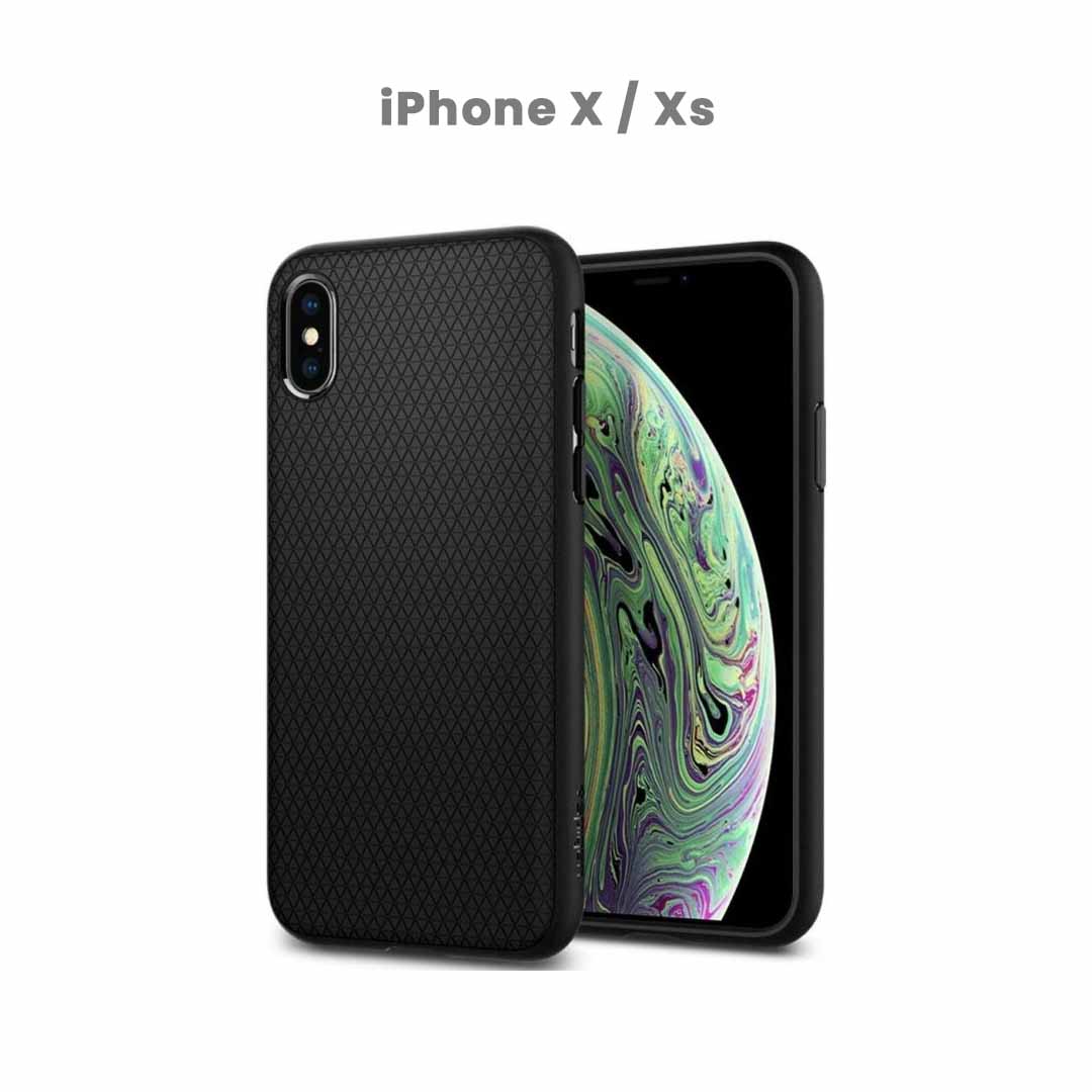 PRÉMIOVÝ kryt na iPhone Spigen Black Vyber model: iPhone X/Xs