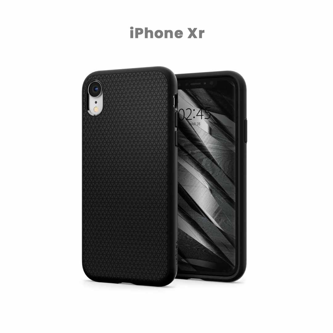 PRÉMIOVÝ kryt na iPhone Spigen Black Vyber model: iPhone Xr