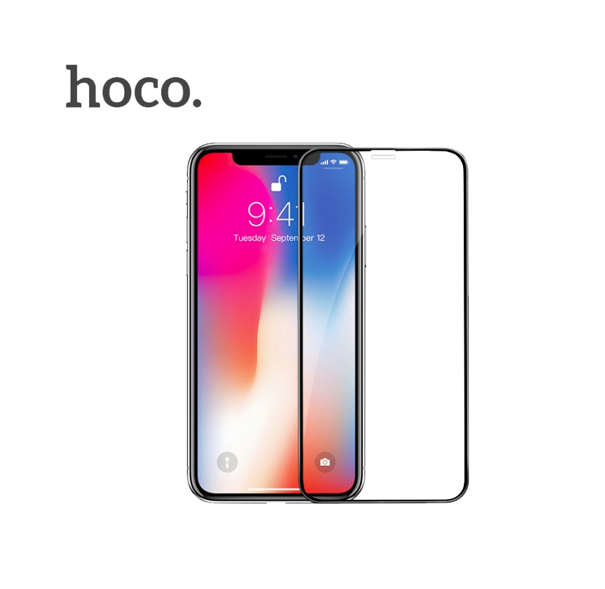 Ochranné tvrzené sklo pro iPhone XS MAX / 11 Pro MAX - Hoco, A1 Shatterproof 3D Black