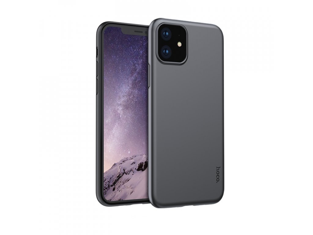 Ultratenký kryt na iPhone 11 - Hoco, Thin JetBlack