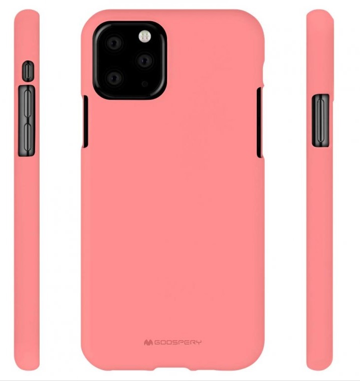 Mercury Ochranný kryt pro iPhone 11 Pro - Mercury, Soft Feeling Pink