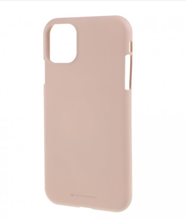 Mercury Ochranný kryt pro iPhone 11 Pro - Mercury, Soft Feeling Pink Sand