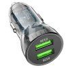 Autonabíjačka Dual USB-A 20W - Hoco Z47
