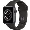 Apple Watch Series 6 40mm Cellular (Stav A) Vesmírně šedé s temně modrým sportovním řemínkem