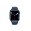 Apple Watch Series 7 45mm Cellular (Stav A-) Modrá s tmavomodrým športovým remienkom