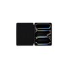 trifold folio case ipad 13 black smooth leather 2