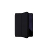 trifold folio case ipad 13 black smooth leather 3