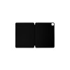 trifold folio case ipad 13 black smooth leather