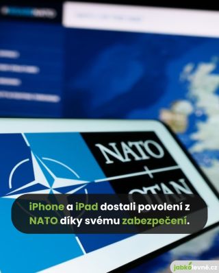 iPhone a iPad splňují bezpečnostní standard NATO👀 Díky vysokému zabezpečení, které je přímo v systému iOS, dostal Apple...