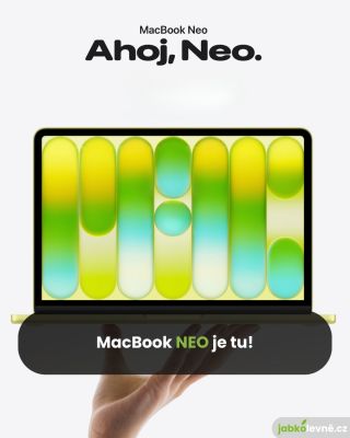 Je to tu! Apple právě představil nový MacBook NEO!🤩 Jedná se o levný MacBook, který ale zvládne základní kancelářskou...