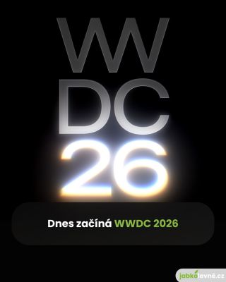 Dnes začne WWDC 2026!🤩 Hlavní bude představení nového iOS 27 a nové AI funkce, které změní způsob práce s iPhonem📱...