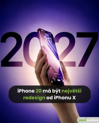 Apple chystá na rok 2027 pořádnou revoluci. iPhone 20 má údajně přinést téměř bezrámečkový design, Face ID pod displejem,...