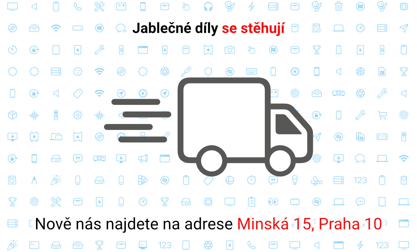 Jablečné díly se stěhují