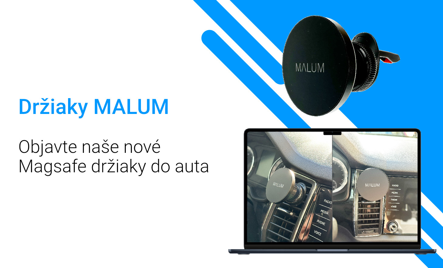 MALUM držiaky do auta sú tu!