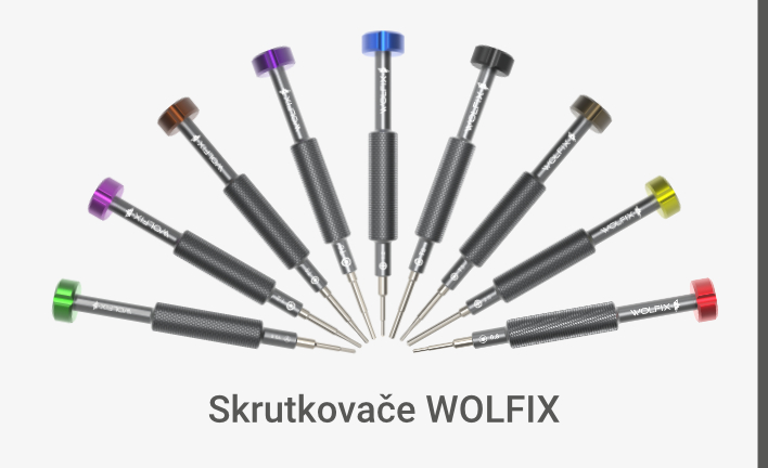Skrutkovače WOLFIX