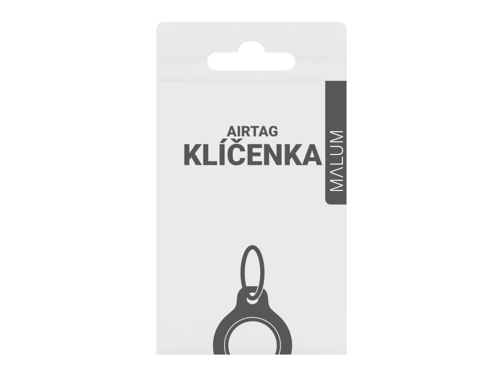 Airtag klíčenka - red