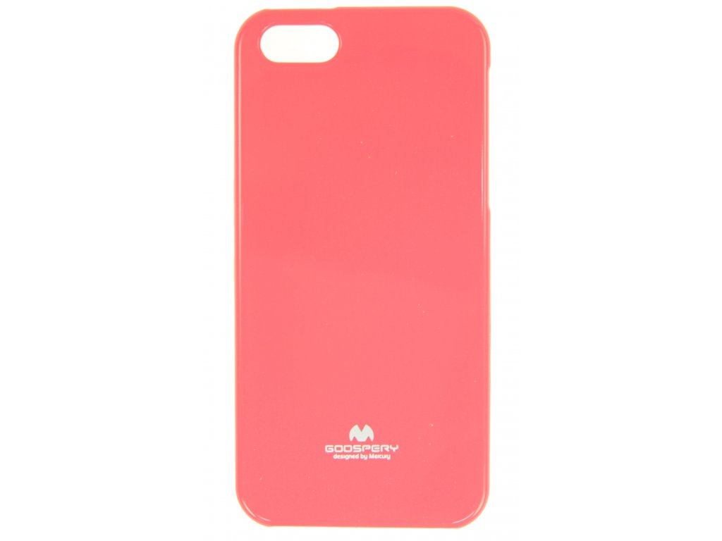 Ochranný kryt Goospery Jelly iPhone 5/5s/SE - růžový