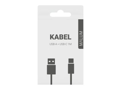 Kabel USB-A > USB-C 1m - STANDARD
