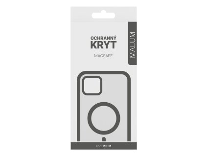 MagSafe kryt iPhone 15 - PREMIUM (black)