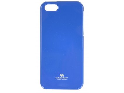 Ochranný kryt Goospery Jelly iPhone 5/5s/SE - modrý
