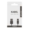 Kabel USB-A > USB-C 0,5m - PREMIUM (white)