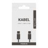 Kabel USB-C > USB-C 0,5m - PREMIUM (white)