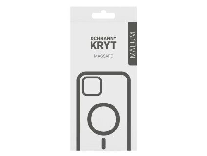 malum magsafe kryt iphone 15 pro max standard (transparent)