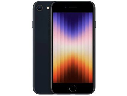 apple iphone se 2022 64gb temně inkoustová