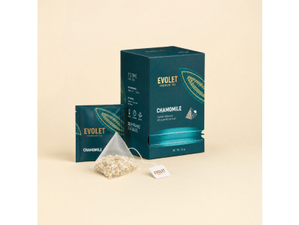 Evolet čaj pyramída kamilkový