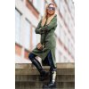 damska dlouha mikina s kapuci claire khaki jadbergwomen 6