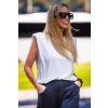 dámské tričko bez rukávů spring bílé jadbergwomen 27