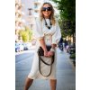 dámské krémové šaty Merilyn uličky Caorle