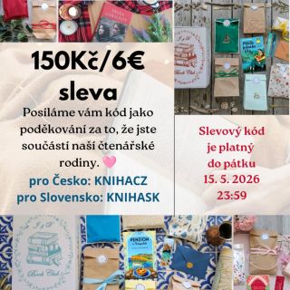 Sleva je platná na všechny velké boxy. ♥️ #jadbookclub #sleva #slevovykod #knihy #knizniboxy