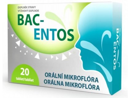 AKCE PRO DOBU OMIKRONOVOU! BAC-ENTOS® orální mikroflóra (lantibiotika) 20 tablet