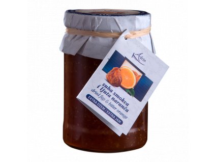 Fíkový džem s pomerančem 240g