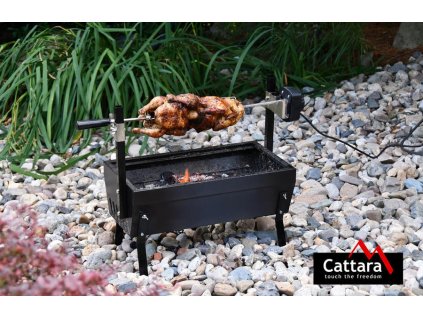 Gril BARBECUE 60cm s motorem 230V