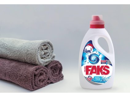 Prací gel FAKS White & Color 1,8l