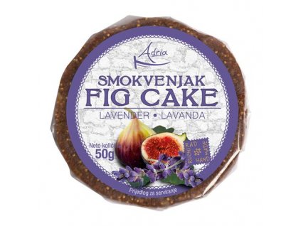 Fíkový koláček s levandulí 50g (hand made)