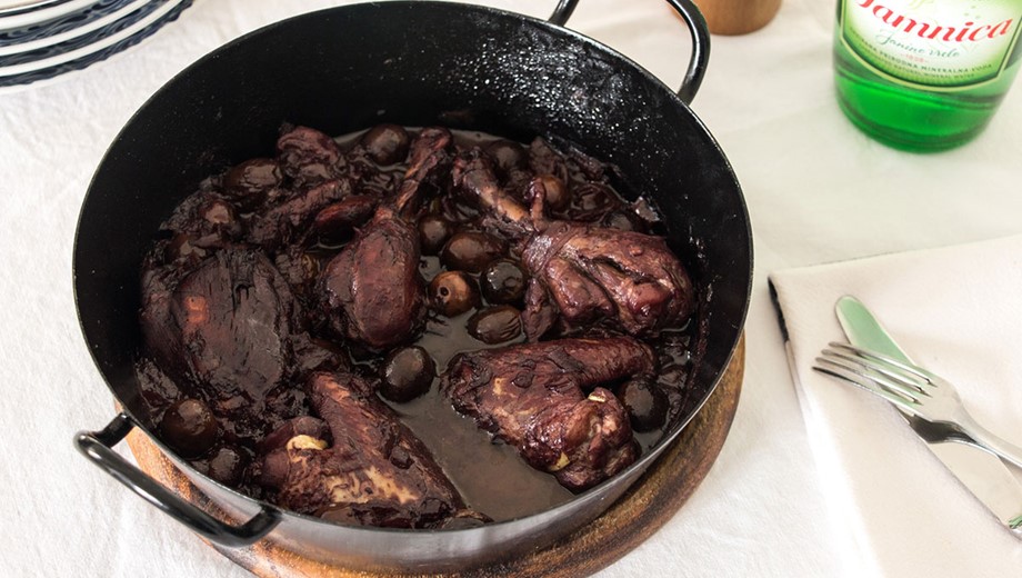 Pijano - Pečené kuře s olivami