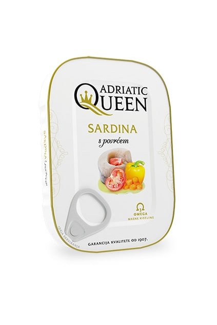 sardines with vegetables