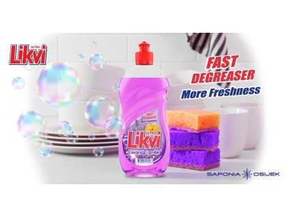 6060 jar na nadobi likvi levandule 450ml